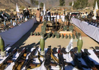 Hundreds of weapons, military equipment collected in Kunar
