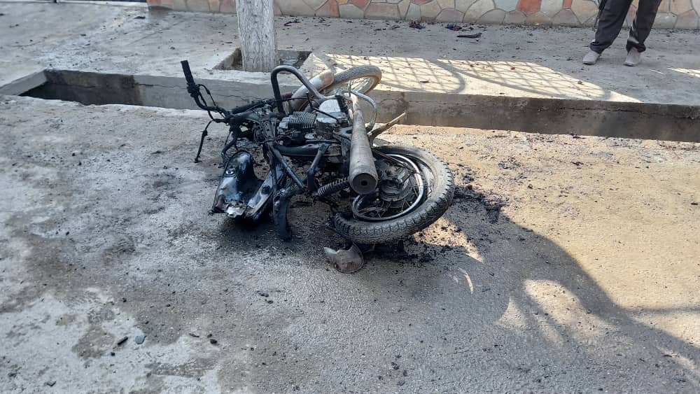Bomb-rigged bike explodes outside Maimana mosque