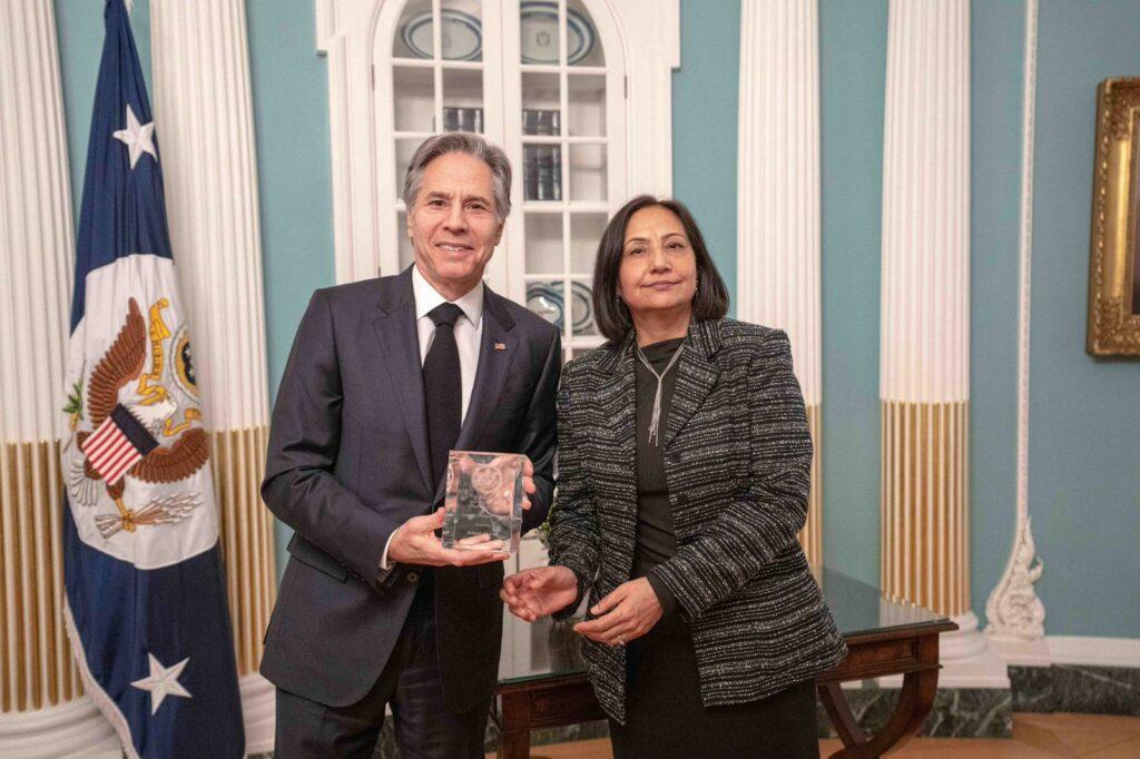 Belquis Ahamdi granted ‘Gender Champion Award’
