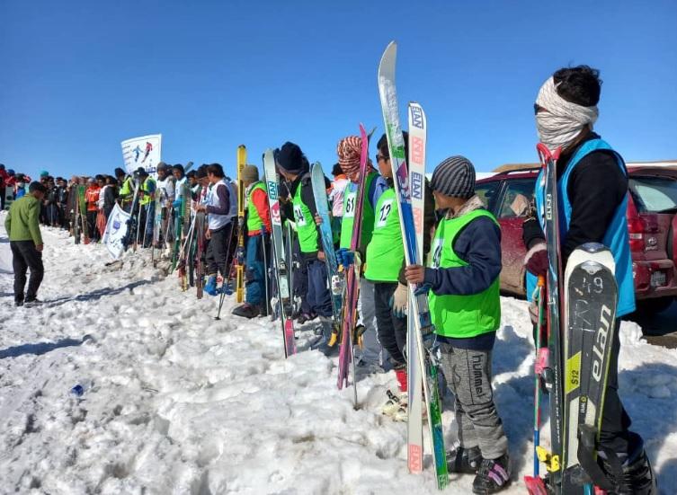 پنجمین دور مسابقات ورزش‌های زمستانی در بامیان پایان یافت