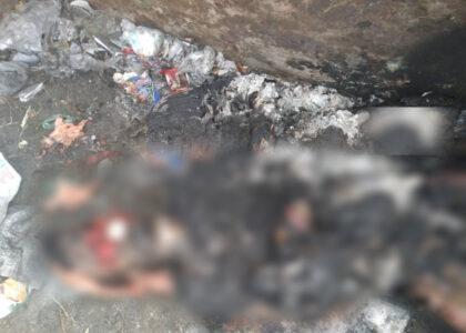 یک جسد سوخته در شهر شبرغان پیدا شد