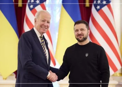 جو بایدن در یک سفر غیرمنتظره وارد اوکراین شد