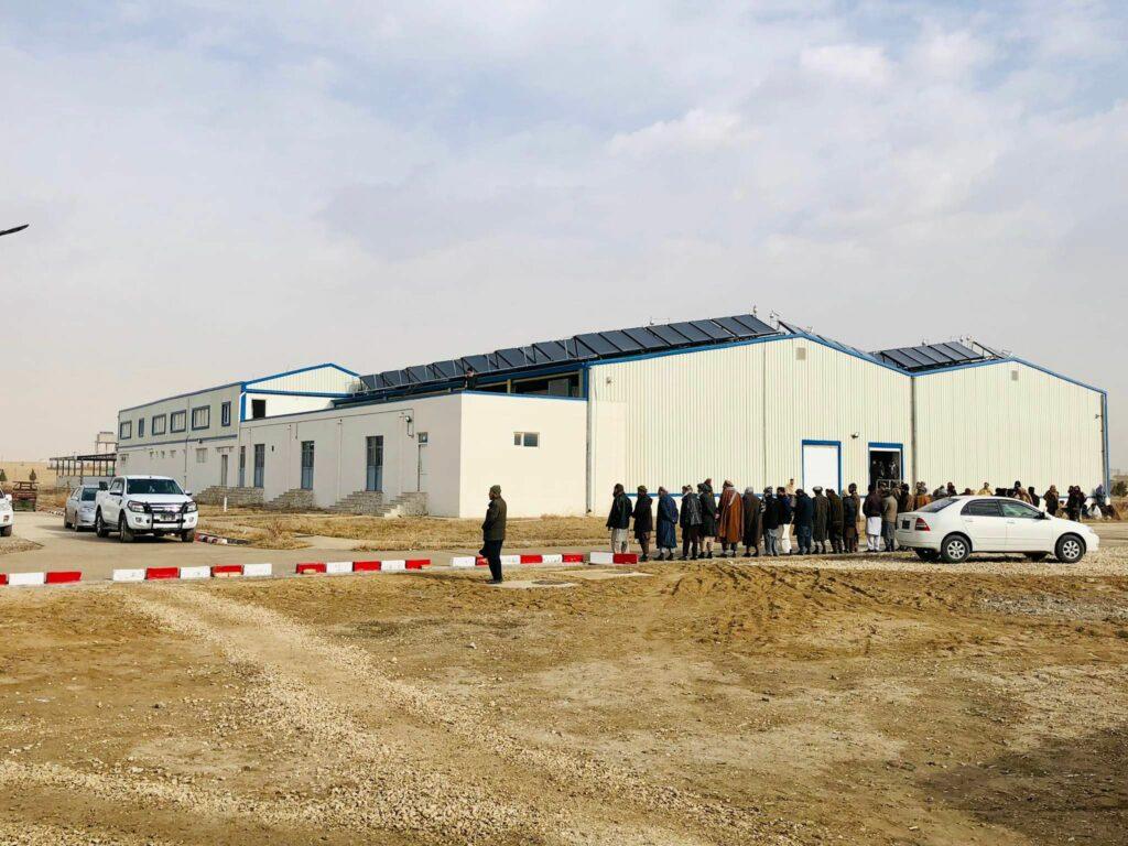 Newly built slaughter house opened in Mazar-i-Sharif house