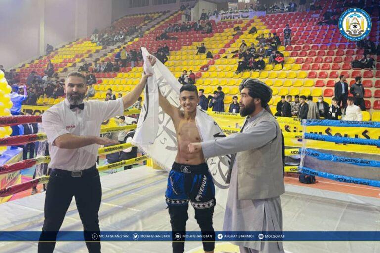 کورنیو چارو وزارت: ملي پولیسو ایران کې د کیک بوکسنګ په نړۍوالو سیالیو کې دویم مقام خپل کړ