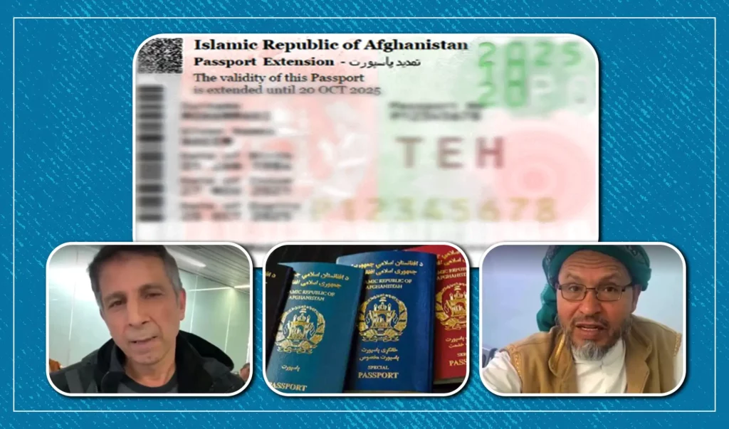 ‌سعودی افغان‌هایی را که پاسپورت‌های‌شان از طریق ستیکر تمدید شده بود، برگشت داده‌است