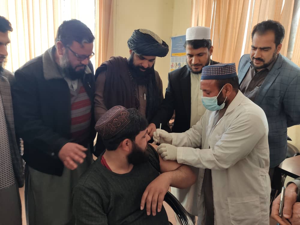 Anti-Covid vaccination drive launched in Farah