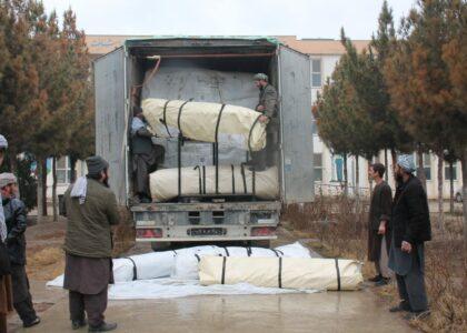 UNICEF provides 83 tents to Jawzjan education dept