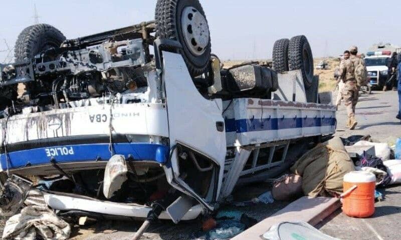 در حملۀ انتحاری در بلوچستان ۱۵ پولیس کشته و زخمی شده‌اند