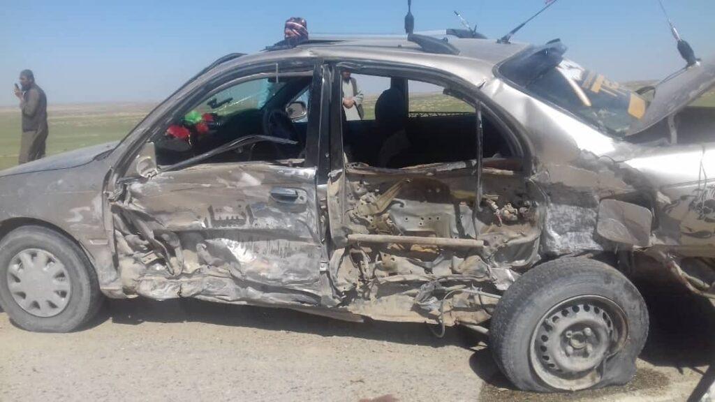 چهار تن در دو رویداد ترافیکی در فاریاب کشته و مجروح شدند