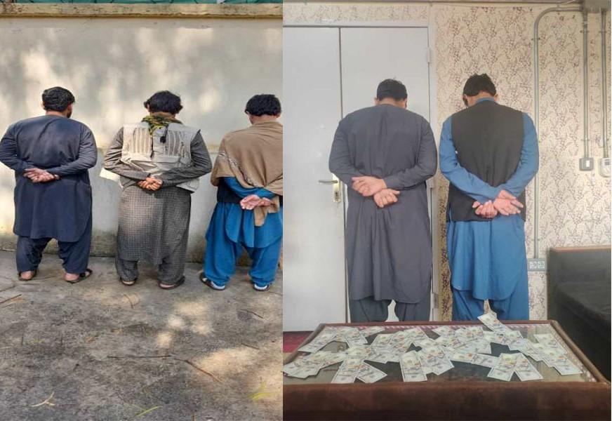 3 men arrested for making fake passports in Laghman