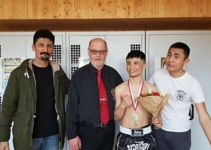 Afghan kickboxer finds way to Austrian squad