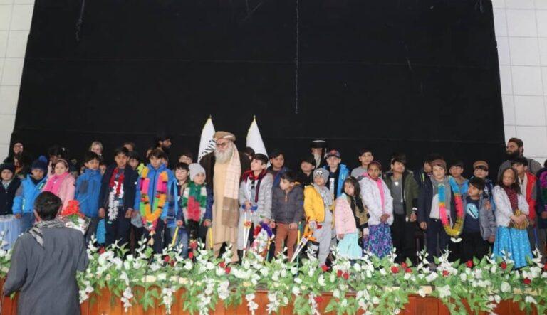 Treated in Germany, 50 children return to Kabul
