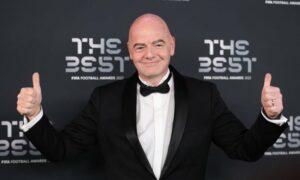 Infantino re-elected unopposed as FIFA president