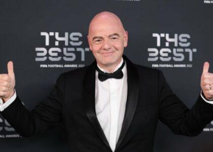 Infantino re-elected unopposed as FIFA president