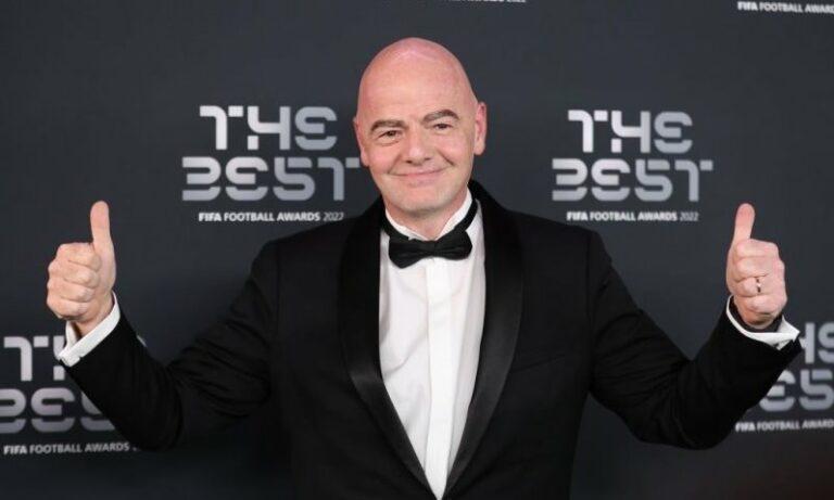 Infantino re-elected unopposed as FIFA president