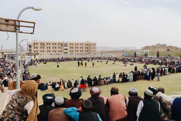 زابل کې د غېږنیونې سیالۍ پیل شوې