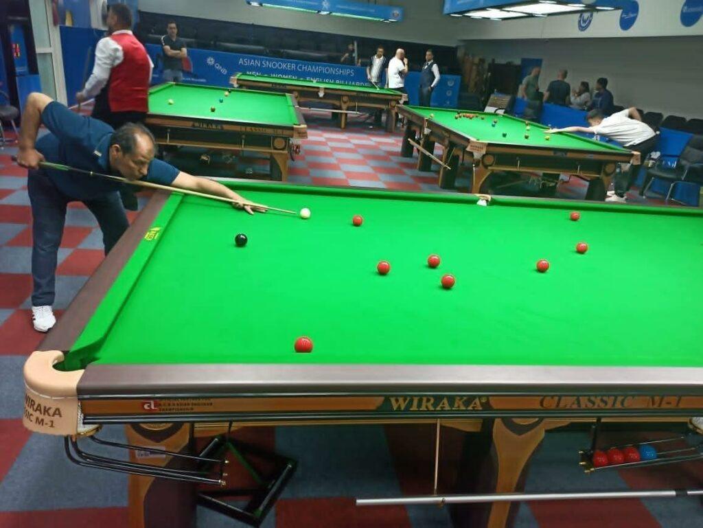 Afghan cueist outclass Kuwaiti rival in Asian snooker event