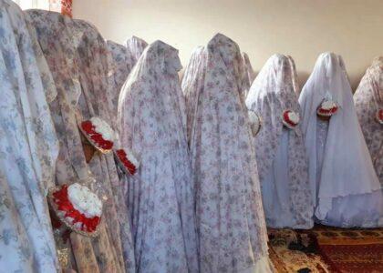 Wedding ceremony of 60 couples held in Kabul