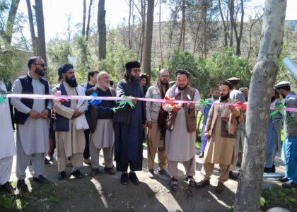 کار ساخت هفتمین فارم تحقیقاتی زراعتی در ولایت بدخشان آغاز شد