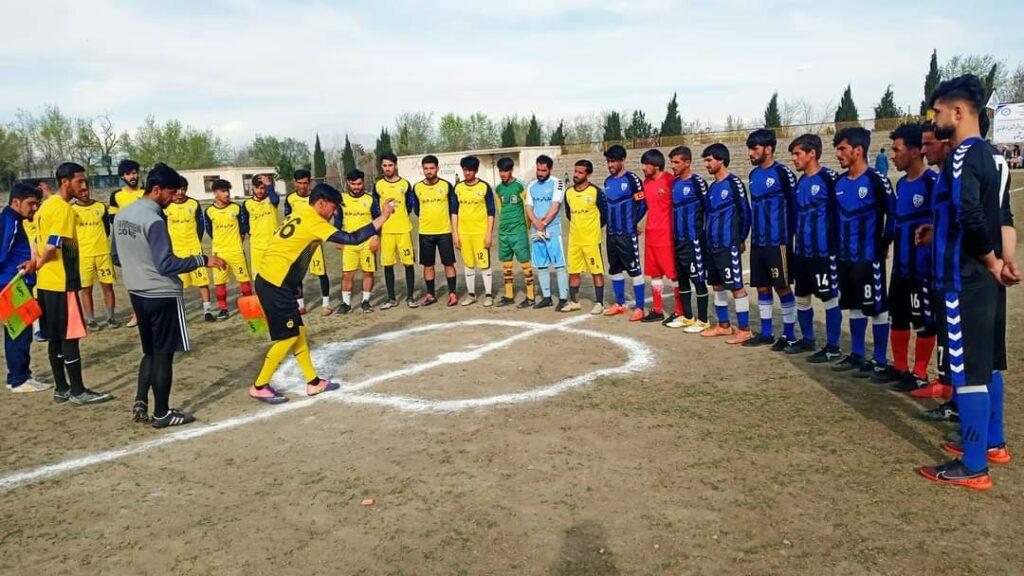 مسابقات فوتبال میان چهار تیم در پروان برگزار شد
