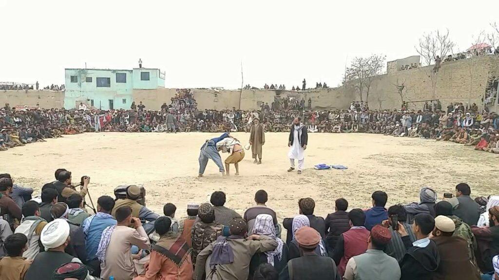 Wrestling completion kicks off in Baghlan