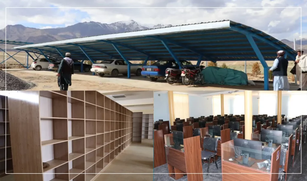 Nearly 20m afs projects completed in Wardak university