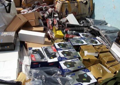 Military tools smuggled from Pakistan seized in Paktia