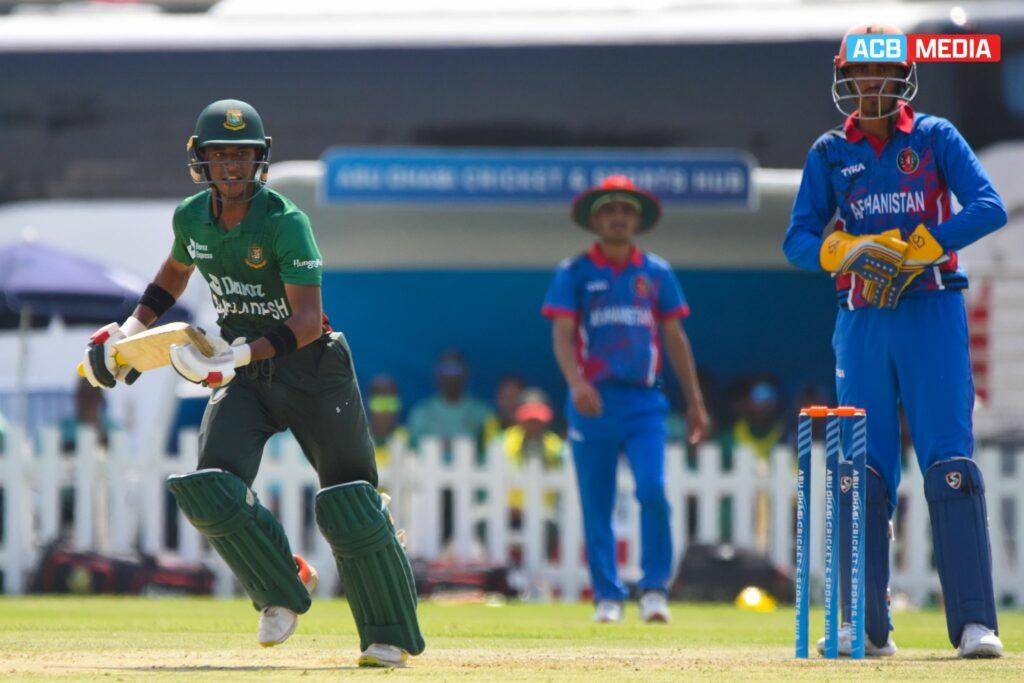 د بنګله‌دېش له ۱۹ کلنو کم‌عمره کرکټ لوبډلې افغانستان ته ماتې ورکړه