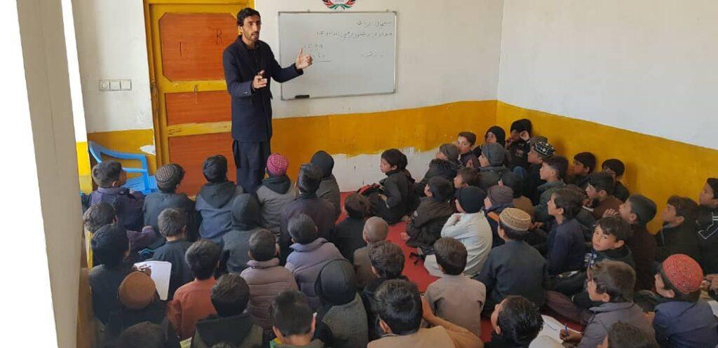 Logar youth paves way for 700 children to get free education