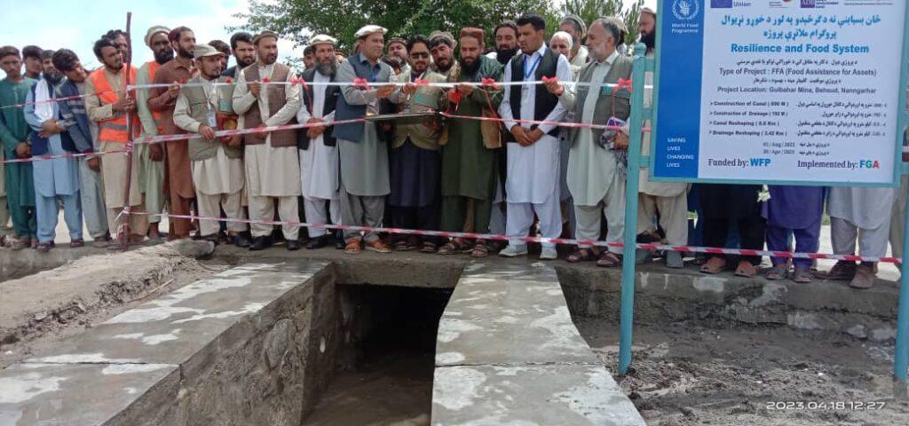 5 water supply projects put into service in Nangarhar