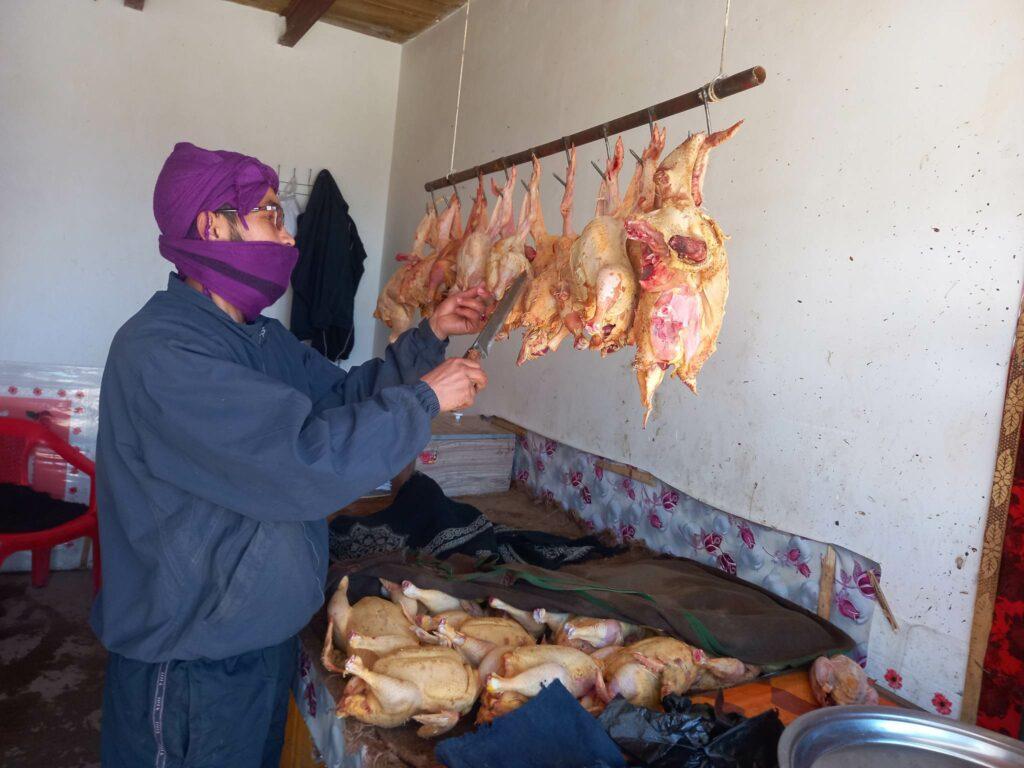 قیمت گوشت مرغ در بامیان کاهش یافته‌است