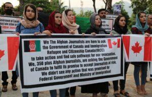 Some Afghan Journalists in exile call for UN’s support