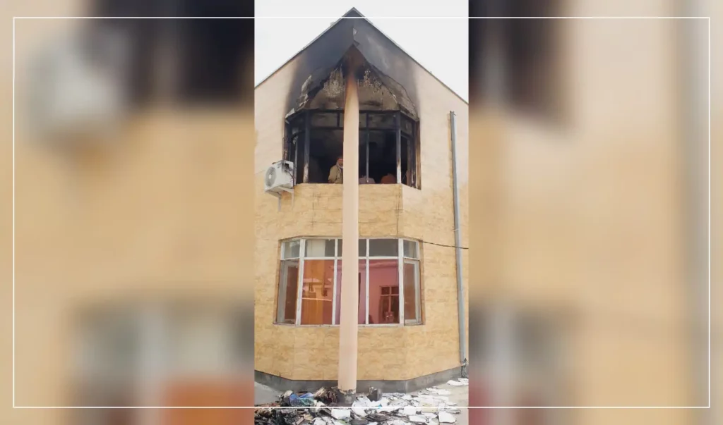 آتش‌سوزی در ریاست معارف پنجشیر سه‌و‌نیم میلیون افغانی خساره وارد کرده‌است