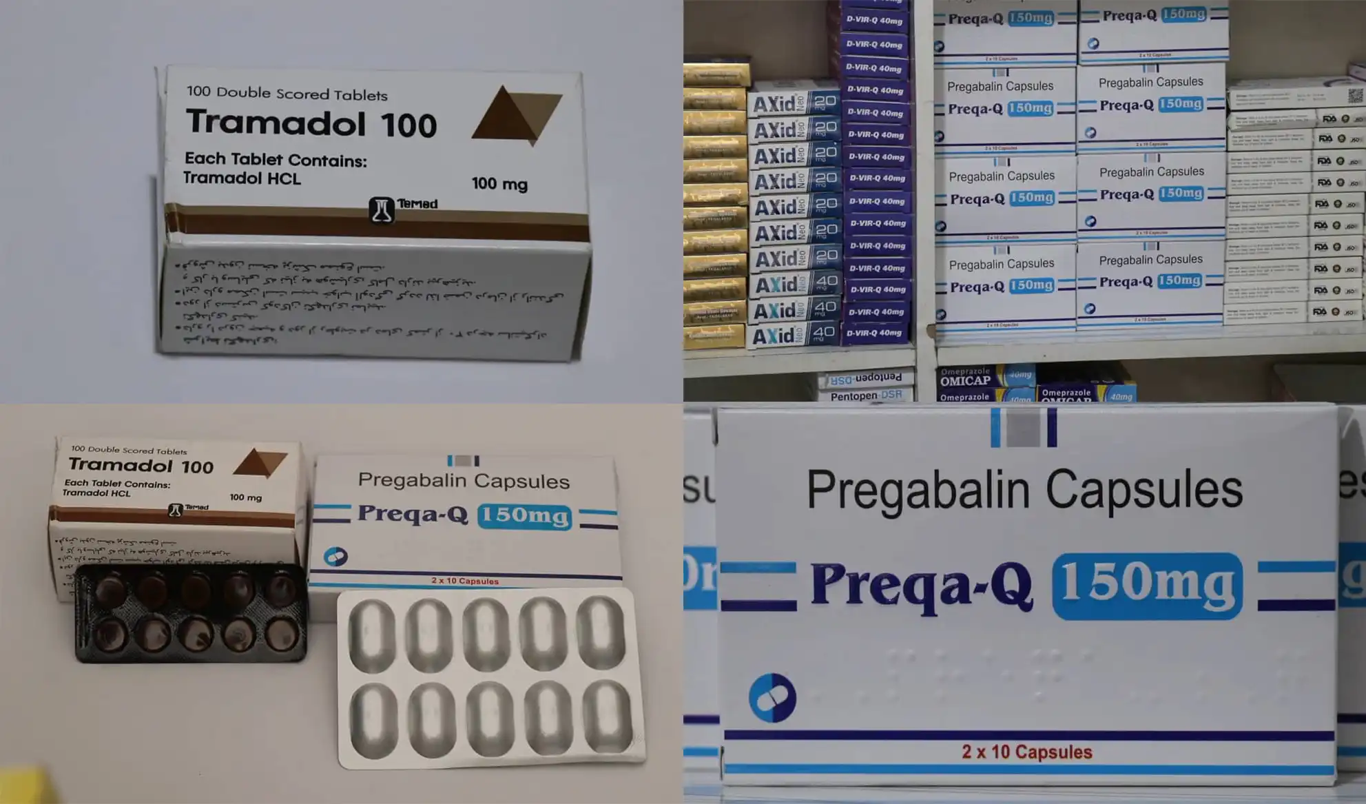 داکتران: ترامادول و پریگابلین دو دوای اعتیادآور است، نباید بدون تجویز داکتر استفاده شود