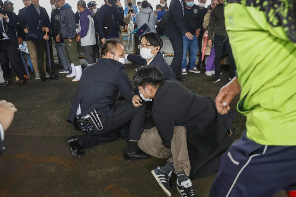 انفجاری در نزدیکی محل سخنرانی نخست‌وزیر جاپان صورت گرفته‌است