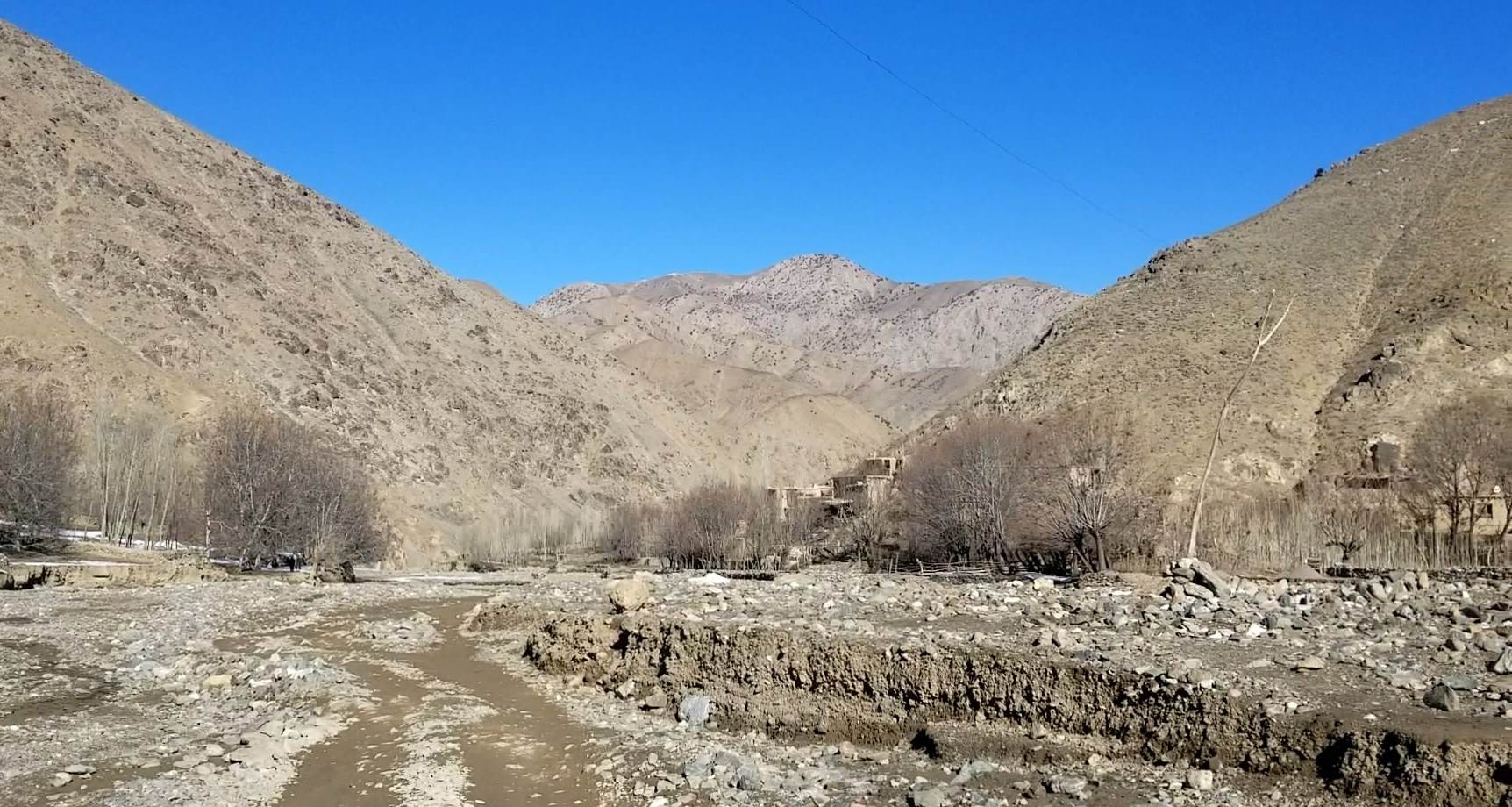 Falol residents in Baghlan’s Burka district lost access to drinking water