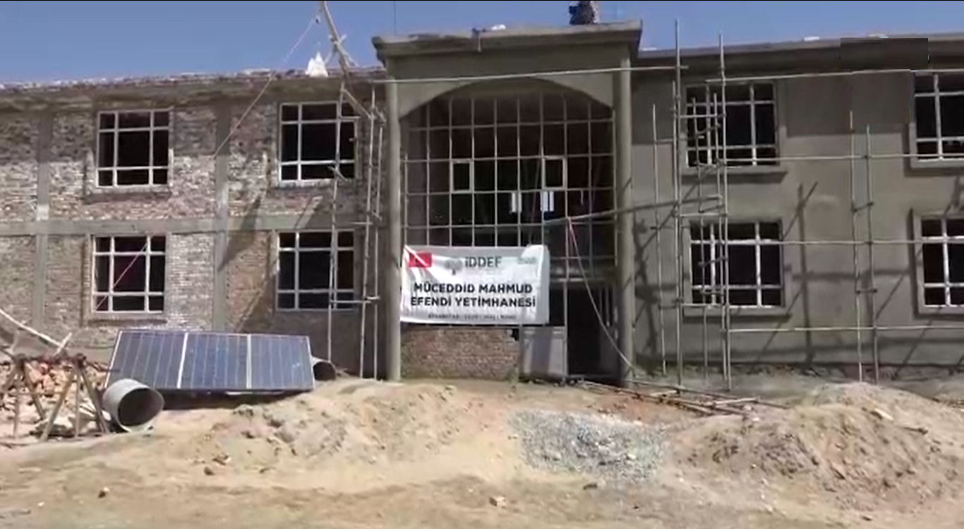 15m afs orphanage being built in Ghazni’s Andar district