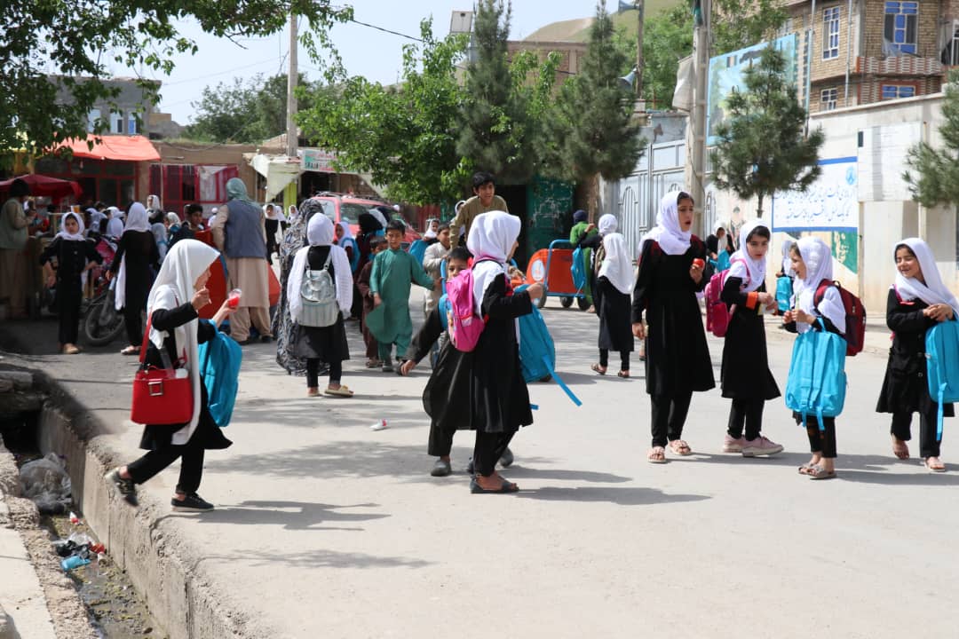 Badghis education experts rally call for reopening of girls schools