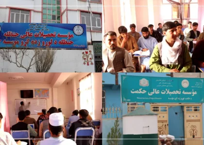 New admissions in Badghis universities down by 50pc