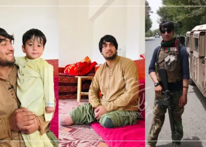 Disabled ex-soldier calls war the enemy of prosperity