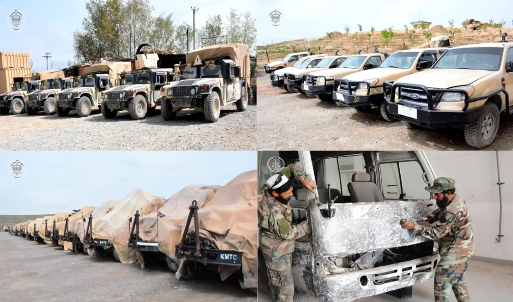 Hundreds of damaged military vehicles restored: MoD