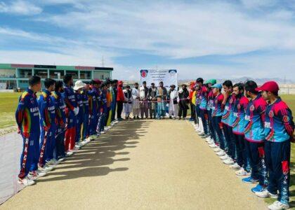 T-20 domestic cricket tournament kicks off in Zabul