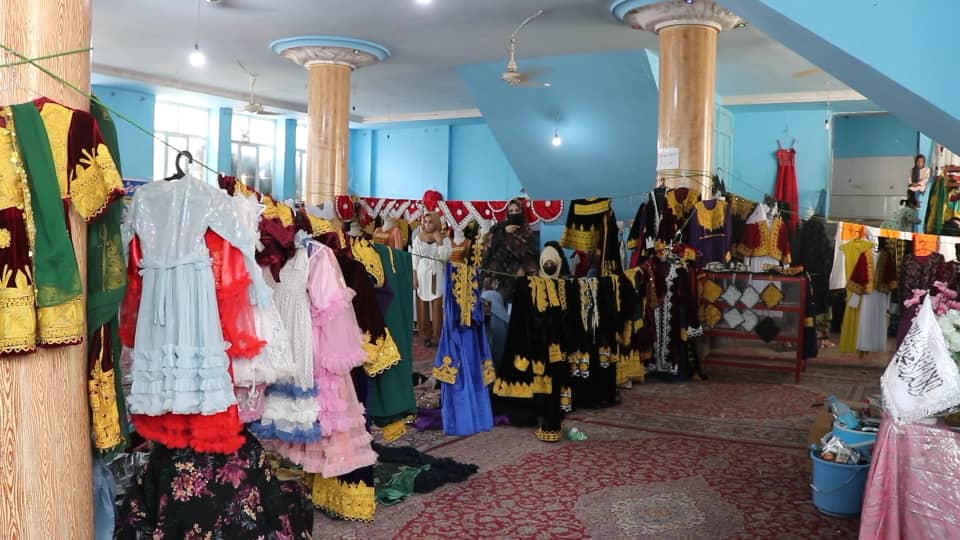 Special women handicrafts bazaar opened in Badghis
