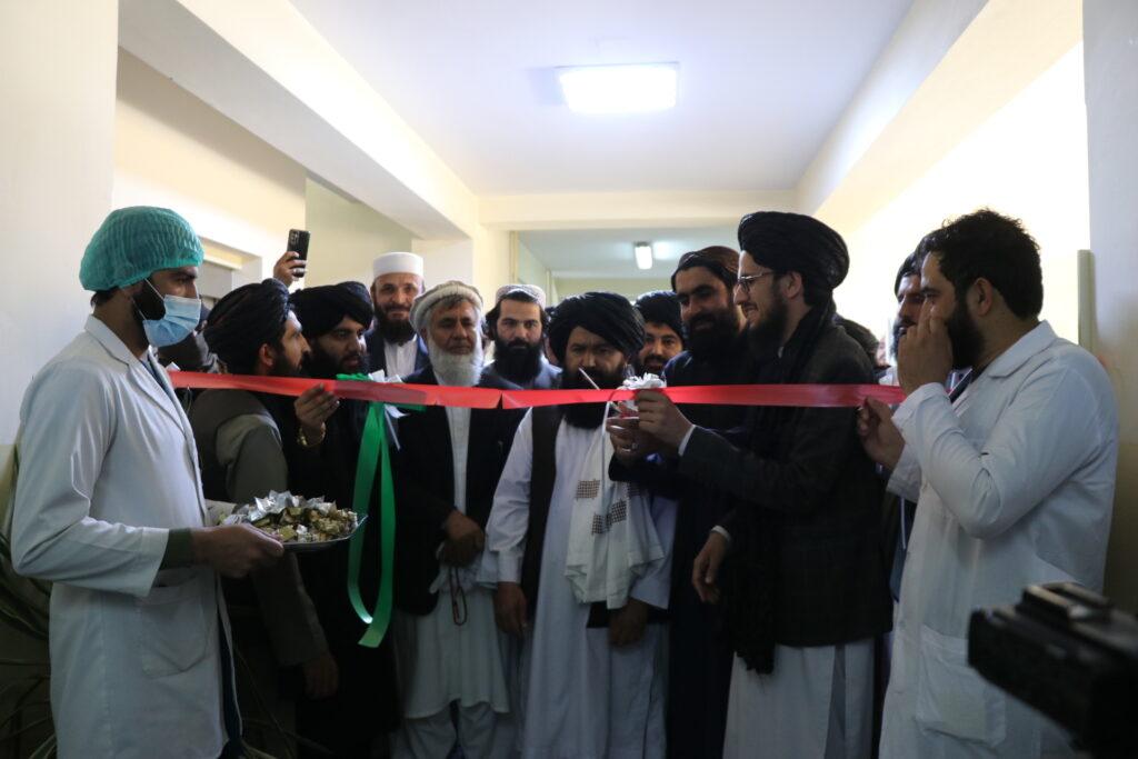 بخش های جراحی و داخلی بیماری سرطان در شفاخانه علی آباد کابل افتتاح گردید