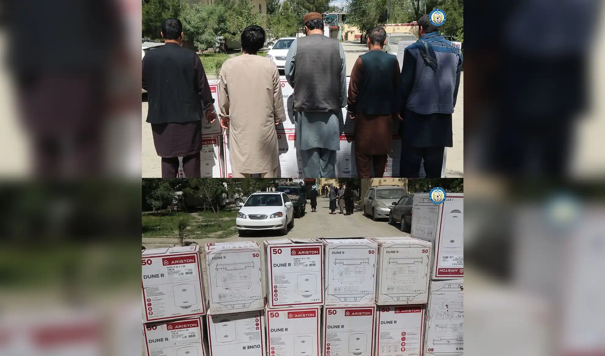 5 detained over stealing 500 boilers in Kabul