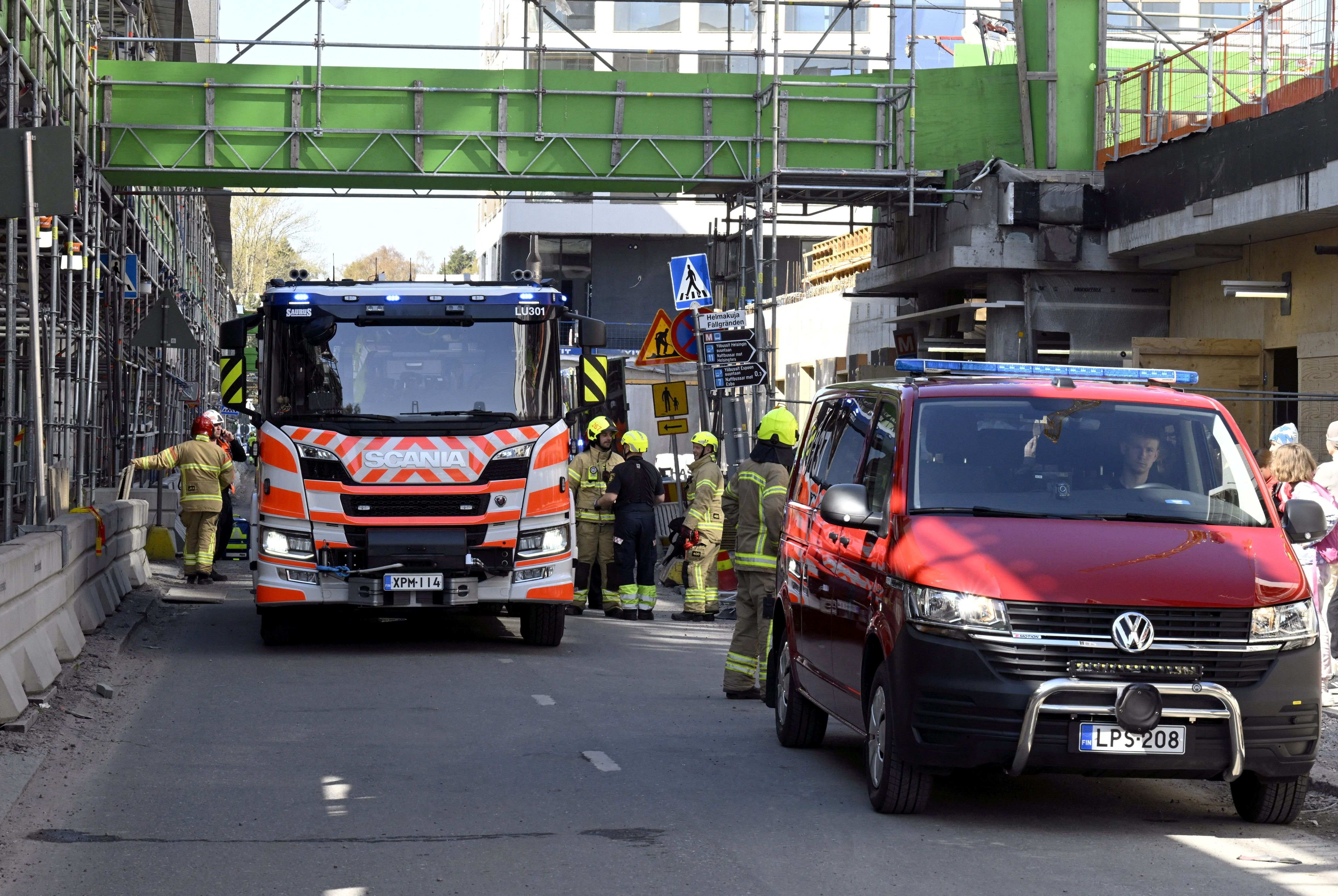 سقوط یک پل در فنلند ۲۴ زخمی بر جا گذاشت
