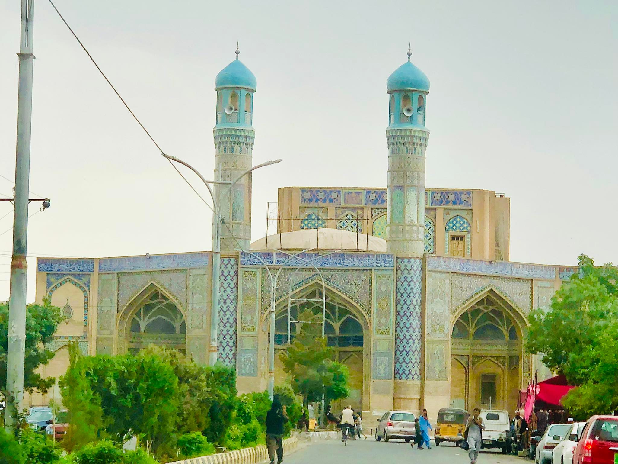 برای حفاظت از مسجد جامع هرات یک قطعۀ امنیتی گماشته شد