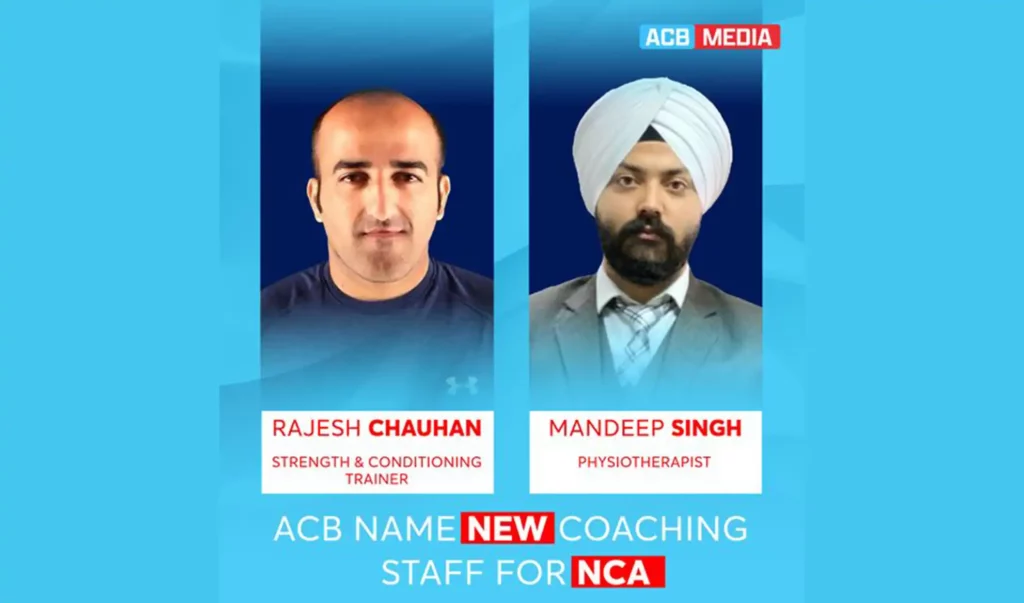ACB hires Indians as physiotherapist, strength trainer