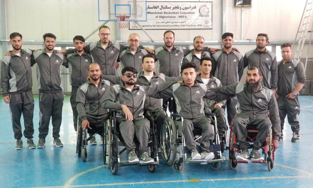 تیم ملی ویلچربسکتبال افغانستان برای شرکت در رقابت‌های آسیایی، راهی تایلند شد