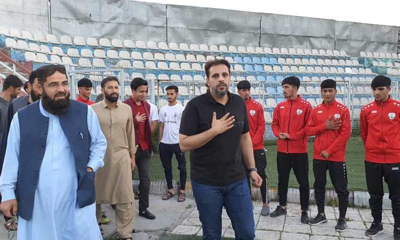Afghanistan football team’s new head coach arrives in Kabul